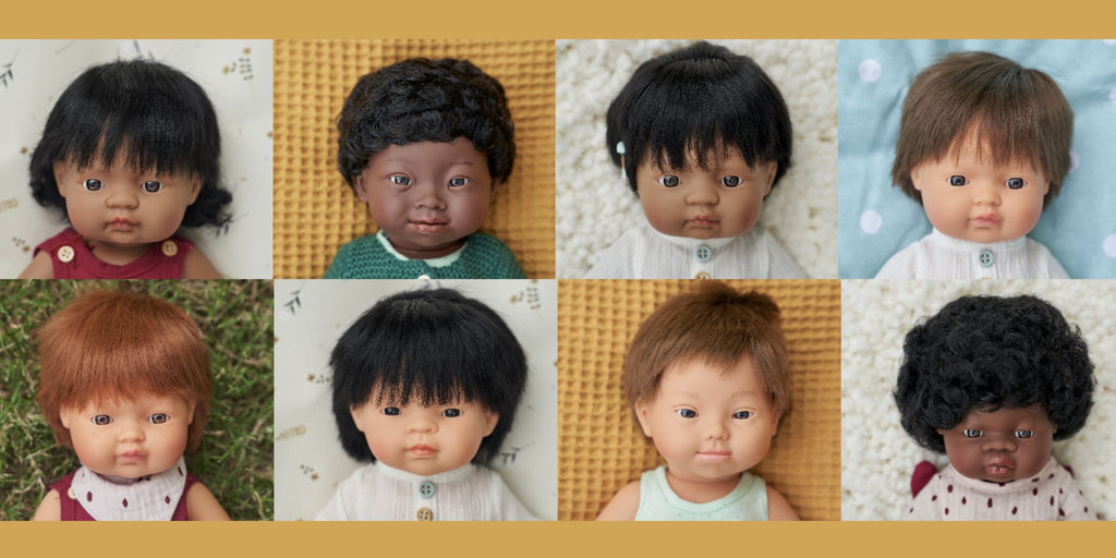 poupées inclusives - miniland - Jilu