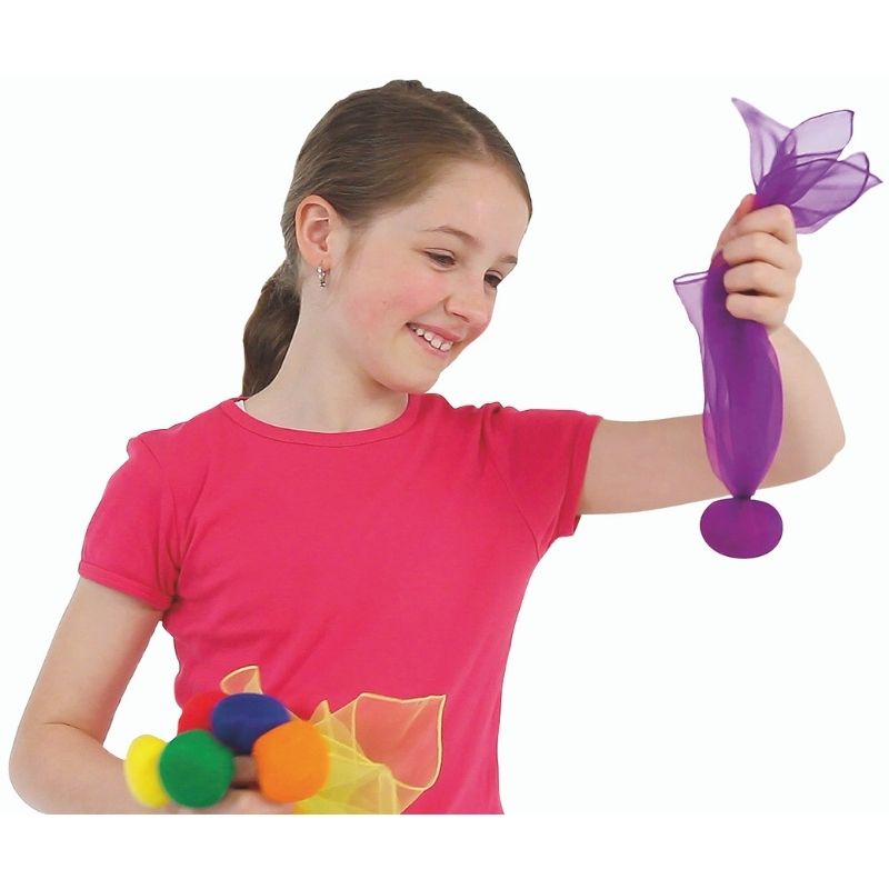 Foulards de jonglage - Jeux et jouets sensoriels pour enfants