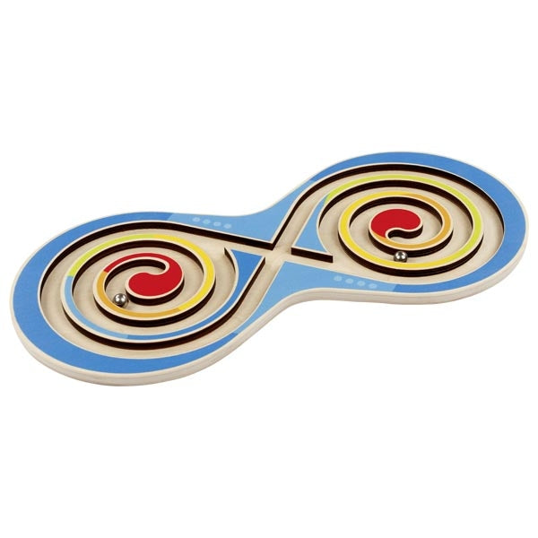 Goki - 59969 - Circuit de motricité labyrinthe arc-en-ciel