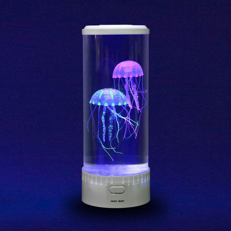 Lampe Aquarium Méduse Snoezelen Autisme TSA - Salle Sensorielle - Jilu
