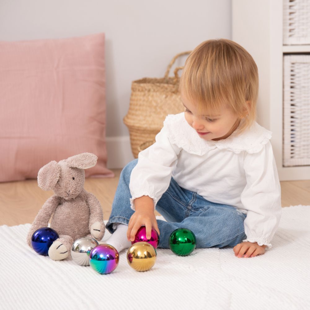 6 Boules de couleurs réfléchissantes mystérieuses - JIlu