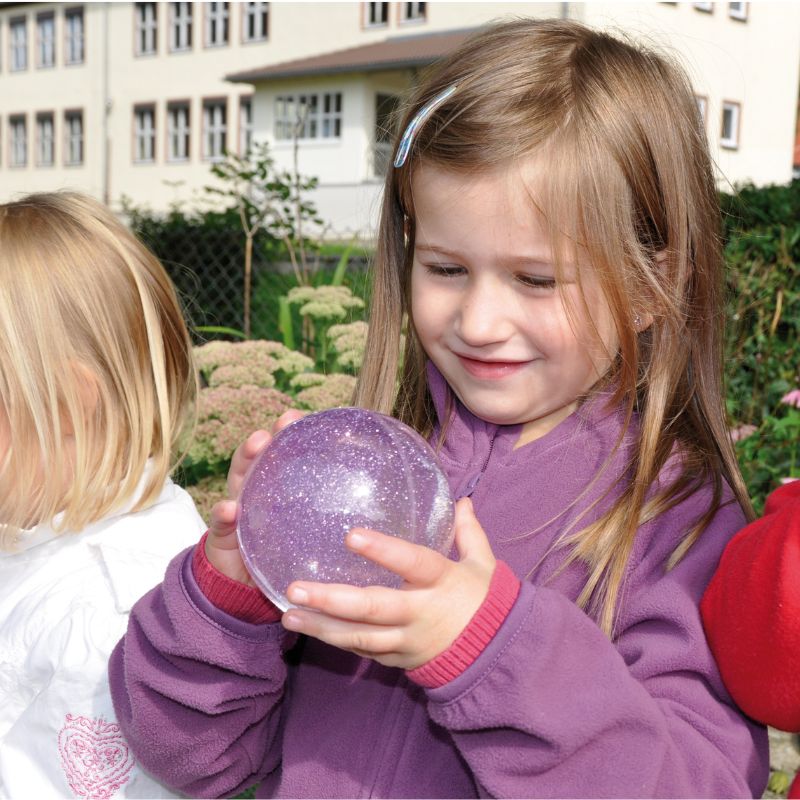 Balle Glitter stress à paillettes pour enfants - 1 exemplaire