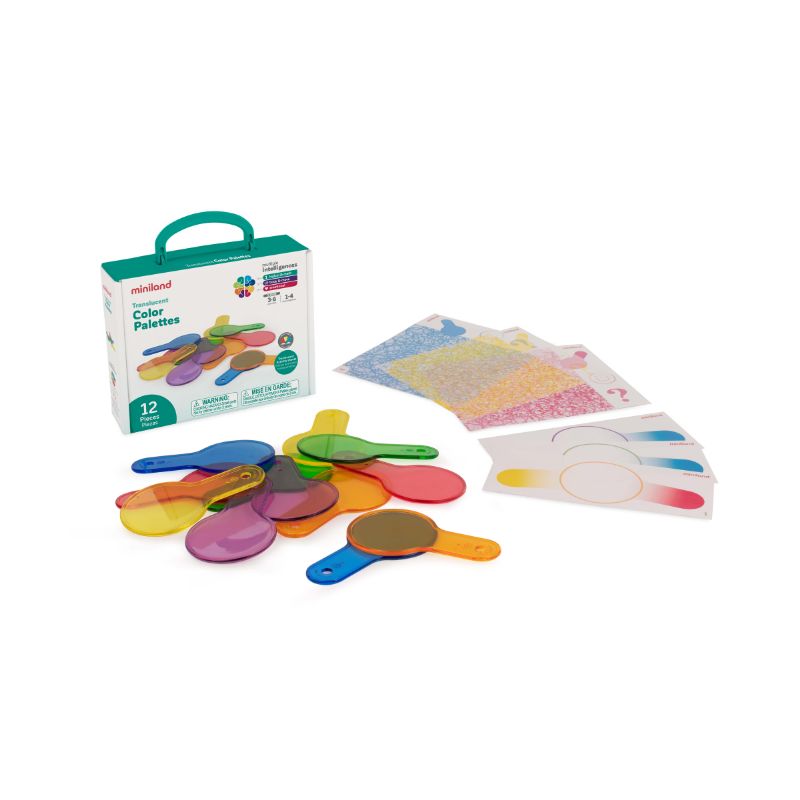 Palettes de couleurs translucides pour table lumineuse - Jilu