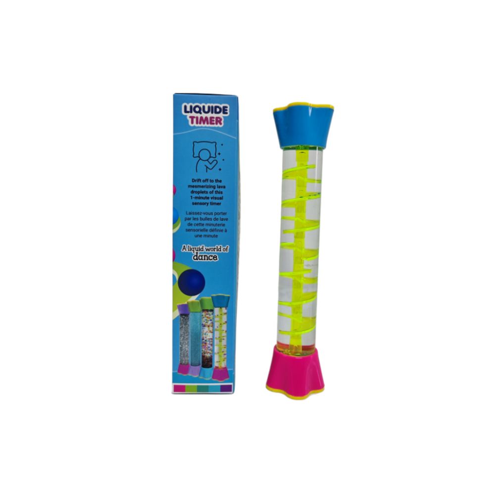 Sablier lesté Spirale - Jouets sensoriels enfants TSA Autisme