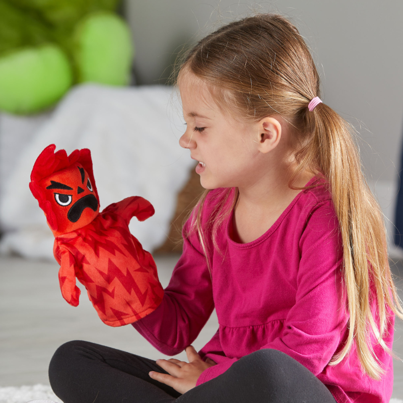Emotions Puppet Set Emotion puppets to discover emotions Imaginative play – Jilu