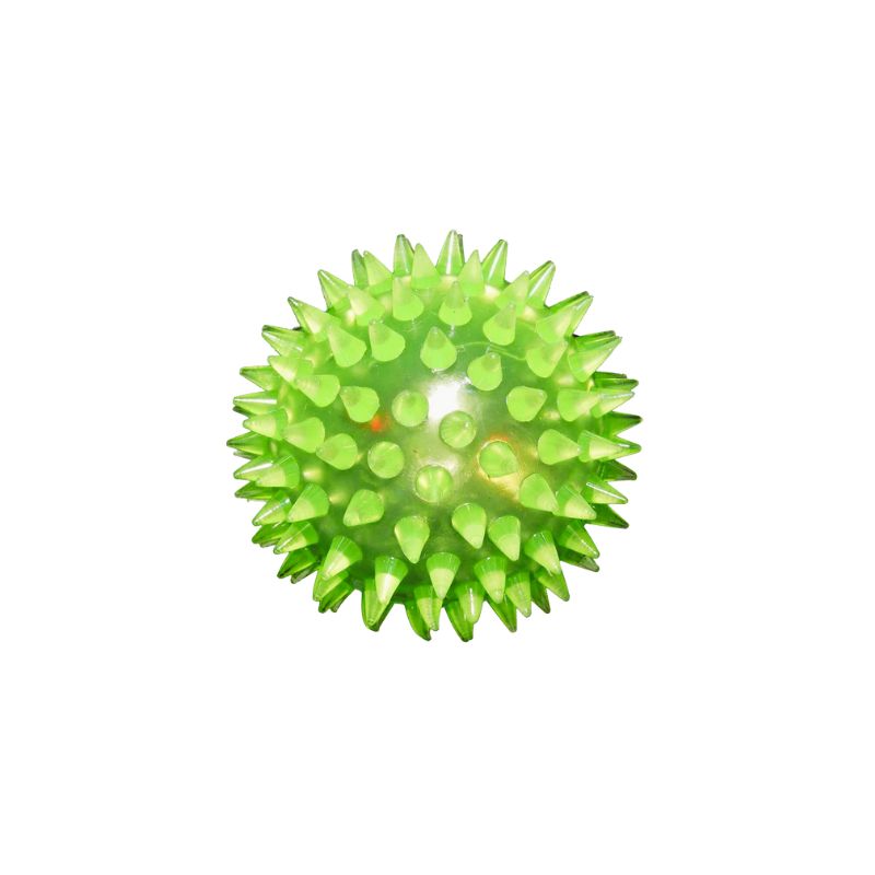 Light Up Flashing Bouncing Balls Balle Lumineuse Enfant Spikey