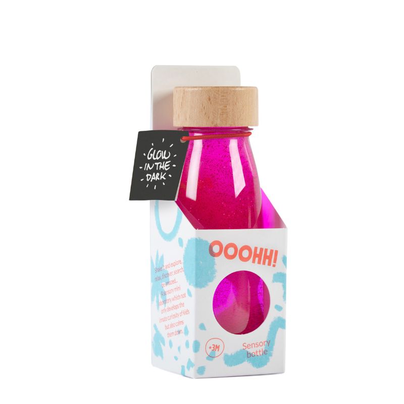 Bouteille sensorielle Rose Fluo Petit Boum - TSA Autisme - Jilu