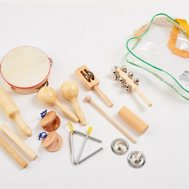 Kit de percussions Instruments de musique et habilites motrices - Jilu