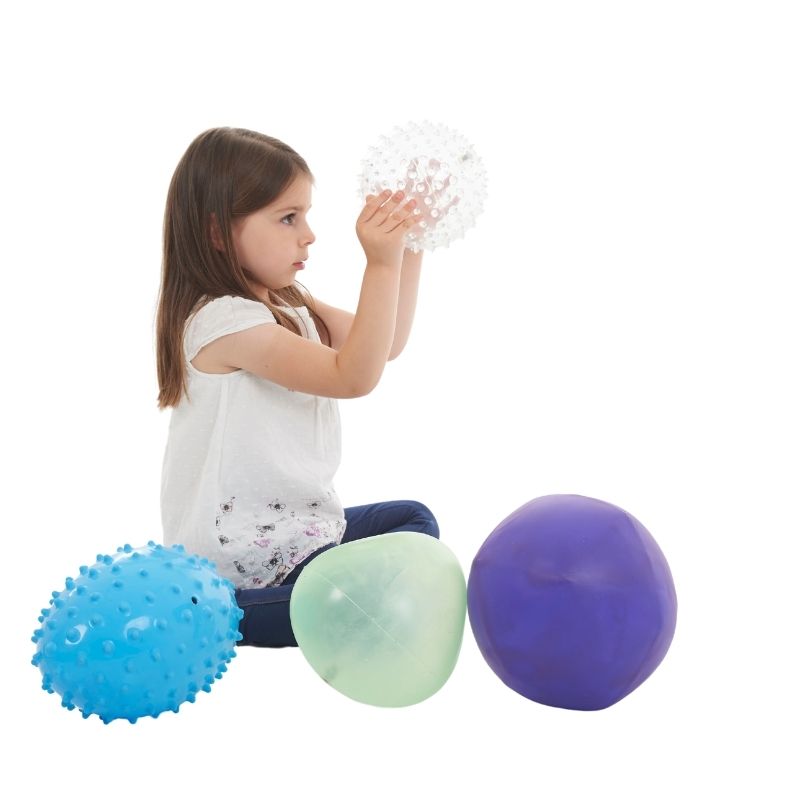 Ballon Initiation Foot Soft Mousse - Motricité Equilibre - Intérieur – Jilu