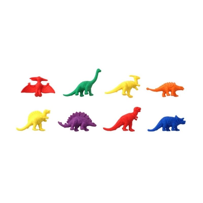 Un kit de 32 dinosaures pour compter, trier, créer en école maternelle