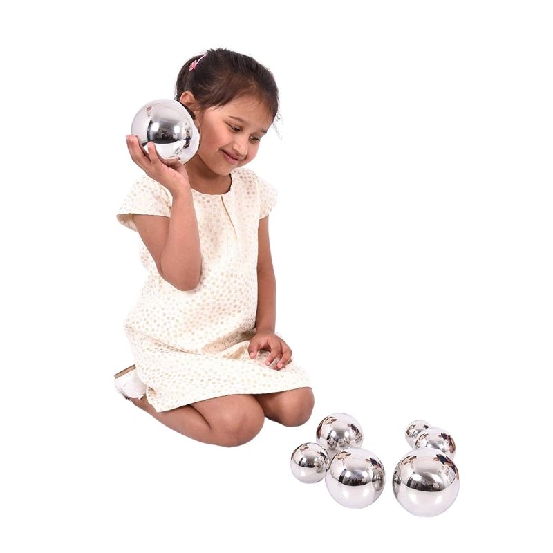 Boules sensorielles miroir  - Jeux et jouets sensoriels pour enfants