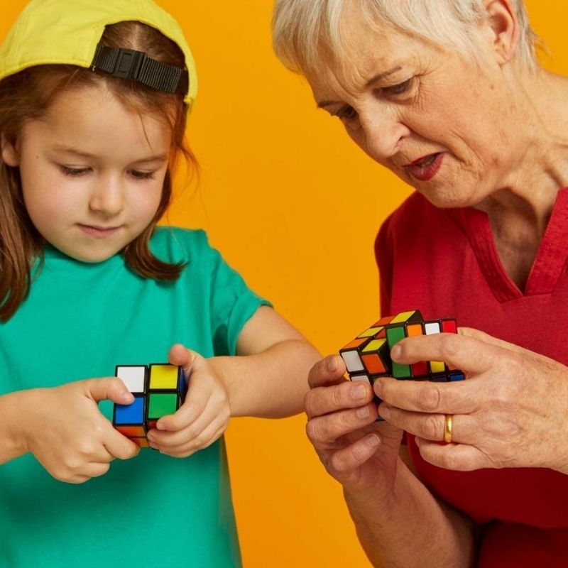 Rubik's® cube 2x2 rings - Raisonnement mathématiques enfants