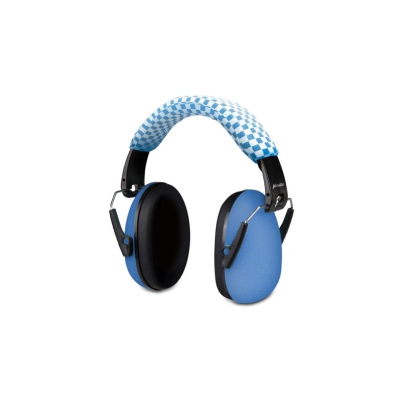 Casque anti-bruit concentration école bleu Alecto - Autisme TDA - Jilu