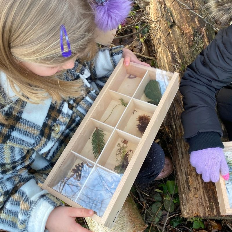 3 Coffrets découverte en bois - Montessori Jouets en Bois - Jilu