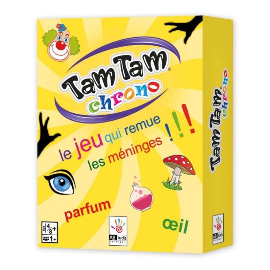 Tam Tam Chrono - Jeu de Cartes Orthophonie et Langage - Jilu