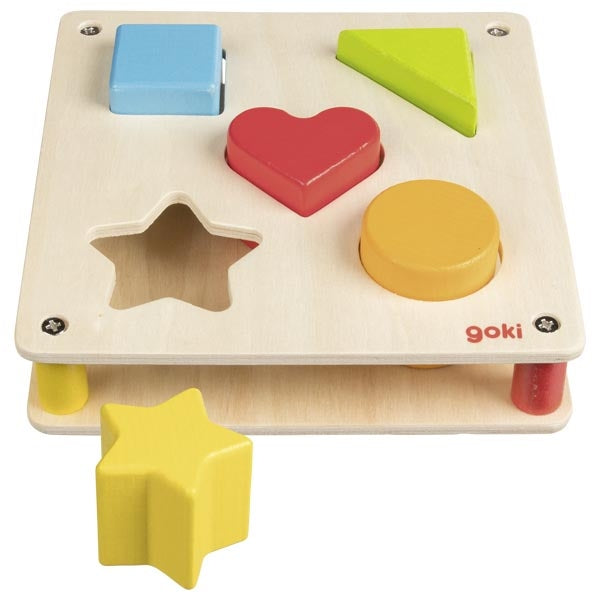 Puzzle formes en bois Montessori - Jeux et jouets sensoriels enfants