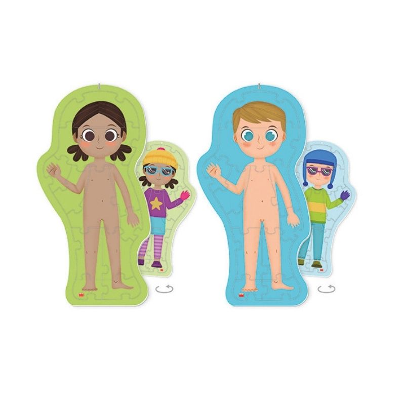 Puzzle Corps Humain Éducatif Pour Enfants - Squelette Et Organes Amovibles 90 Cm