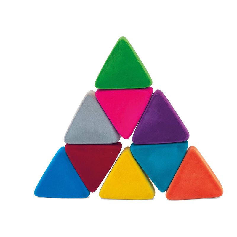 Triangles Rubbabu - Premières constructions des enfants - Jilu
