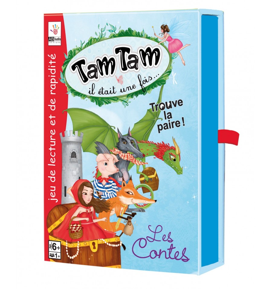 Tam Tam Contes - Jeu de Cartes Orthophonie et Langage - Jilu