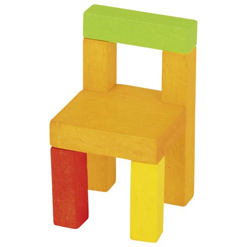 Jeu de balancier en bois, les chaises Jeux de Construction Montessori - Jilu