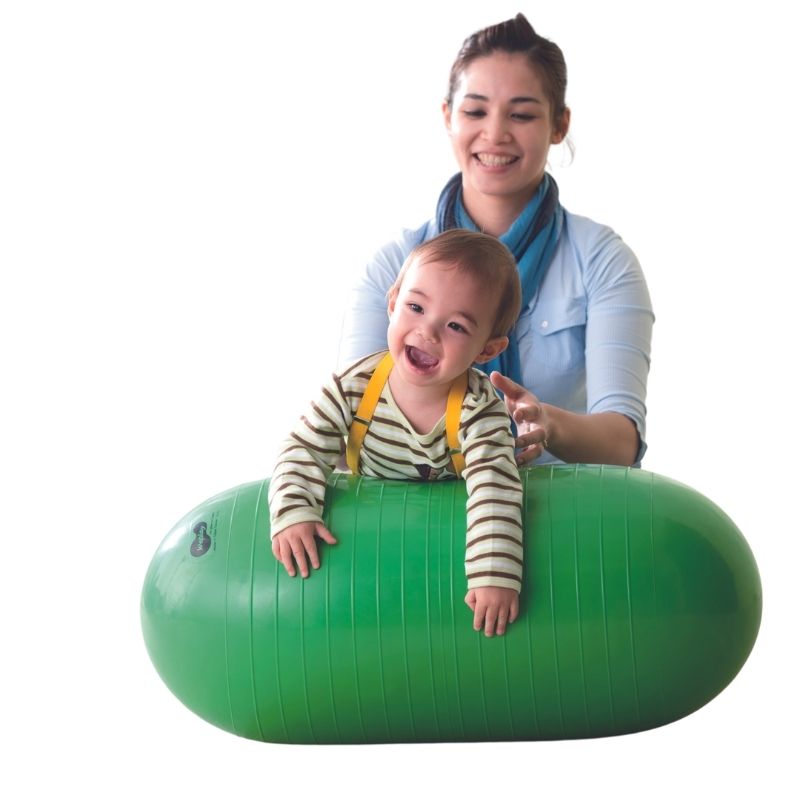 Rouleau de gymnastique gonflable - 100 x 80 cm - Vert - Pour yoga, entraînement, gymnastique, sport, PVC, puissant, durable Rouleau de gymnastique gonflable - 100 x 80 cm - Vert - Pour yoga, entraînement, gymnastique, sport, PVC, puissant, durable