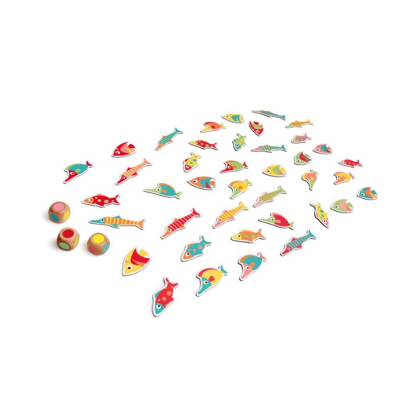Jeu de couleurs et de combinaison de couleurs - Trouve le poisson  - Jilu