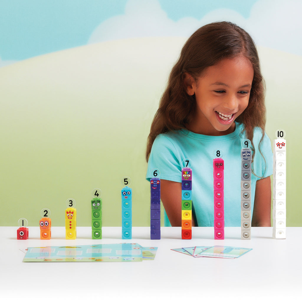 MathLink® Cubes Numberblocks 1-10 - Mathématiques Learning Ressources - Jilu