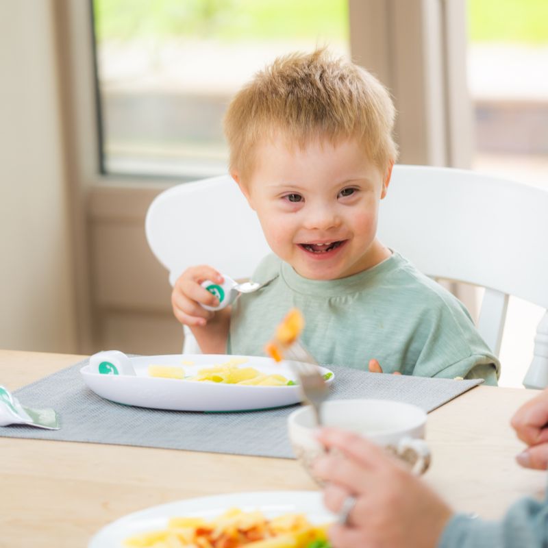 Set de 3 couverts ergonomiques aide aux repas et autonomie enfants Doddl - jilu