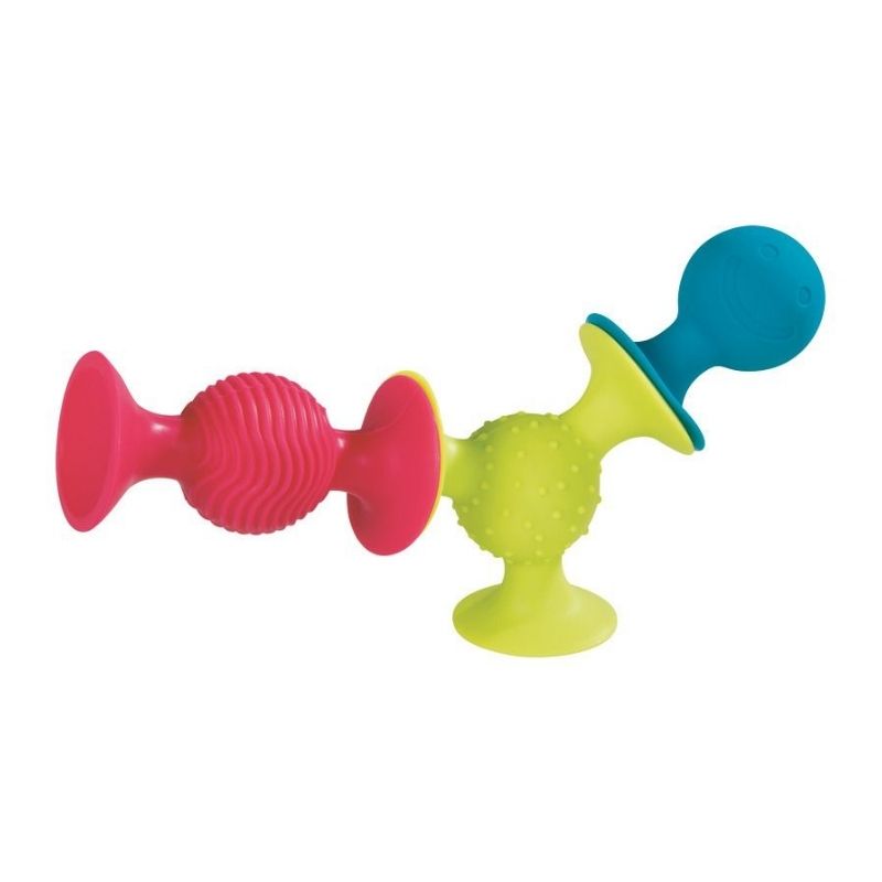 Hochets sensoriels à ventouses PIP SQUIGZ Fat Brain Toys - Jilu