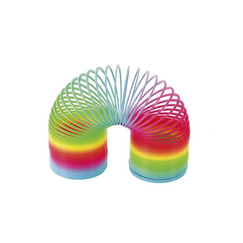 Herefun 12 Pièces Rainbow Spiral Bobine, Mini Ressort Jouet Lumineux,  Ressort Jouet Enfant, Spirales Springs Jouet éducatif pour Enfant Fête  Cadeaux