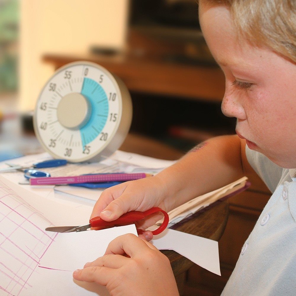 Ciseaux à boucle Prise Facile Fournitures Scolaires Ergonomiques Jilu