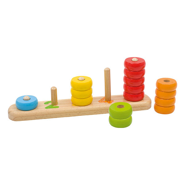 Associer les couleurs et apprendre à compter - jeux et jouets en bois