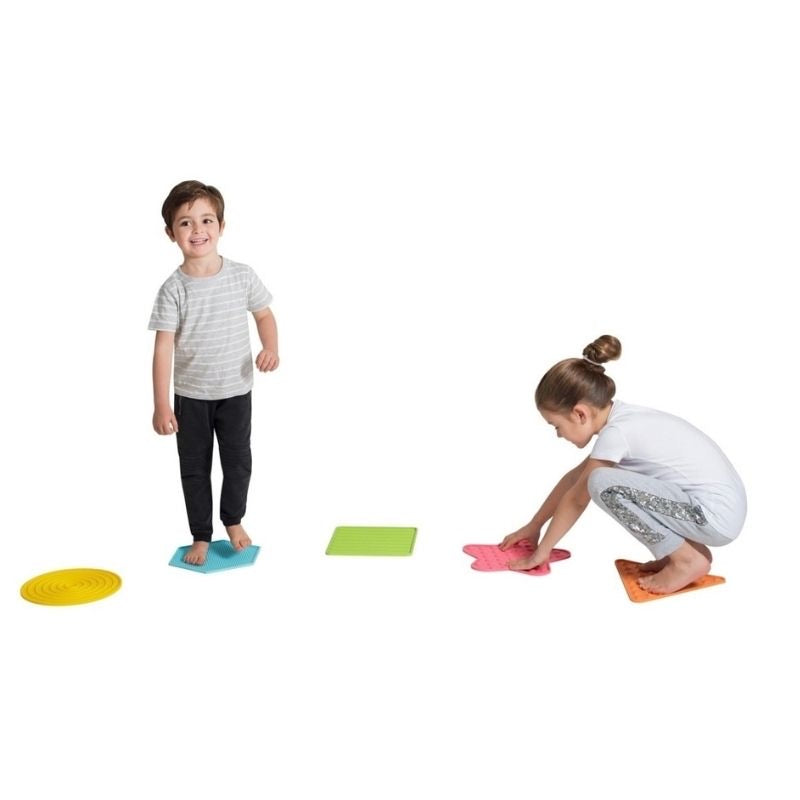 tapis sensoriels texturés - jeux et jouets sensoriels pour enfants