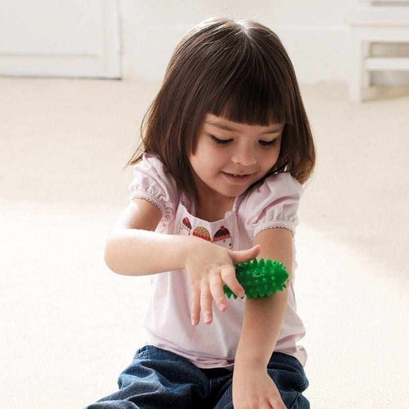 Boule de massage ovale à picots weplay - Jeux sensoriels pour enfants