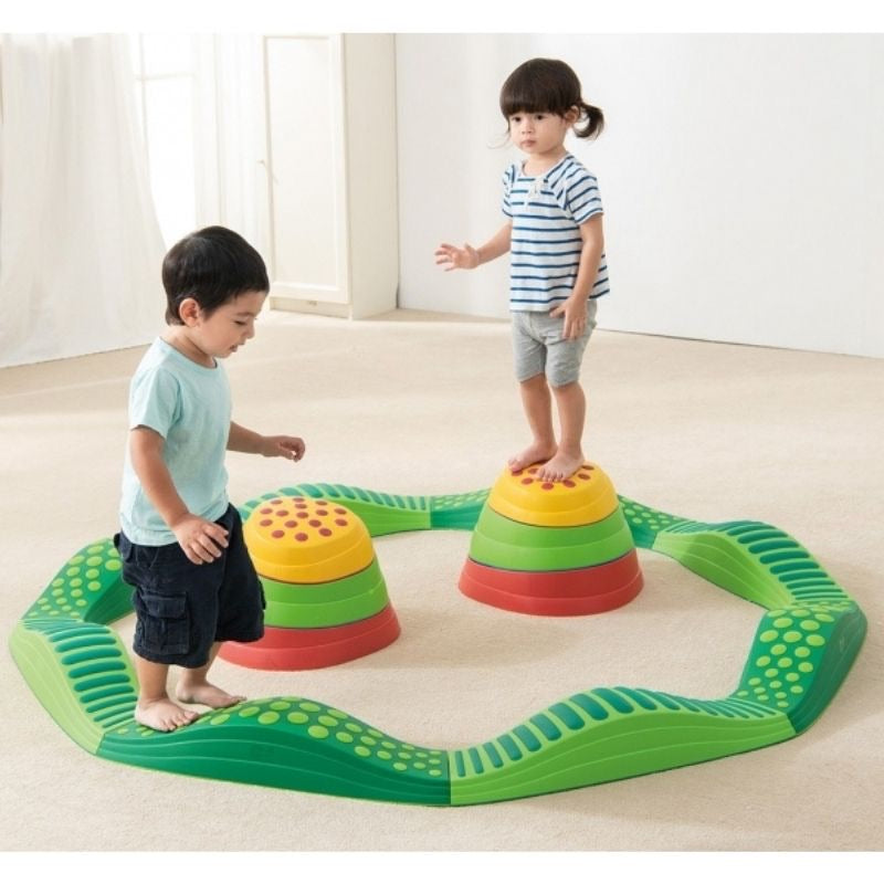 Poutre serpent à vagues weplay - Jeux de motricité pour enfants
