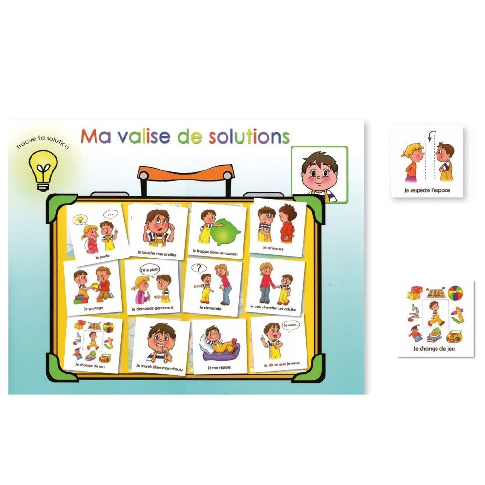 Pictogrammes - Volcan des Emotions Pictogrammes - Milmo - Autisme TSA 